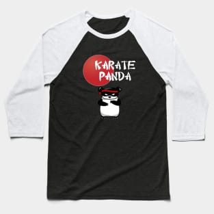 karate panda Baseball T-Shirt